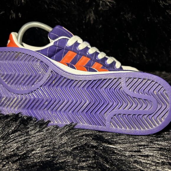 Adidas Original Superstar Men's 7 Purple Orange Suns G50968 Shell Toe Sneakers - Picture 12 of 15